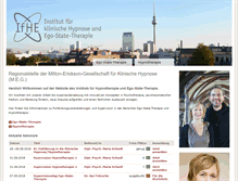 Tablet Screenshot of ifhe-berlin.de